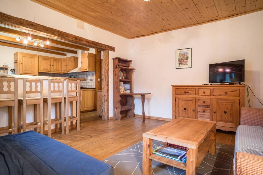 Appartement Spacieux Proche Des Telecabines Et Du Centre Ville Avec Jardin Prive Saint-Gervais-les-Bains Kültér fotó
